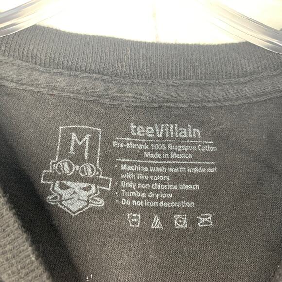 Tee Villain tshirt Cryptids Club ringspun cotton medium unisex - Picture 4 of 5